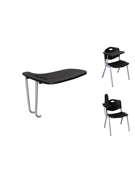 STUDY Black Writing Board-Silver Painting