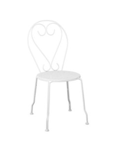 BISTRO Chair Steel White 2