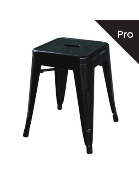 RELIX Low Stool-Pro Metal Black