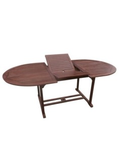 GARDEN Τραπέζι Επεκτεινόμενο Oval, Ξύλο Acacia