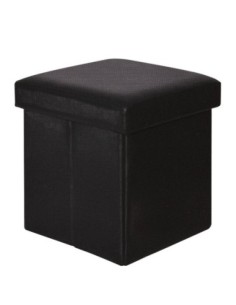 ORION Storage Ottoman Pu Black 2