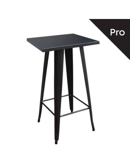 RELIX Bar Table-Pro 60x60 Metal Black