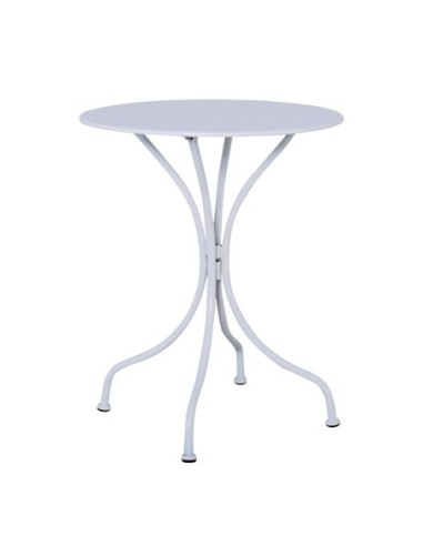 PARK Table D.60cm Steel White