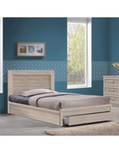 LIFE Bed With Drawer 90x200 Sonoma