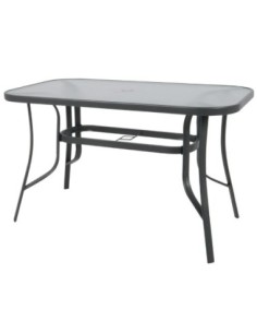 RIO Table 150x90cm Metal Anthracite