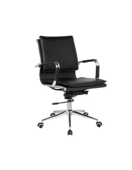 BF3601 Low Back Armchair Black Pu