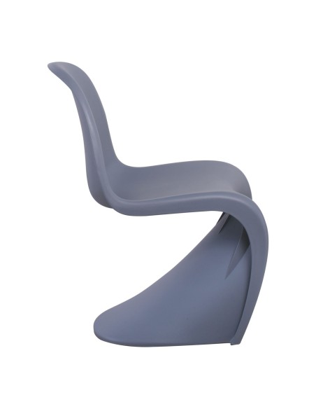 BLEND Καρέκλα Τραπεζαρίας Κουζίνας - PP Γκρι