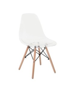 ART Wood Chair PET Clear