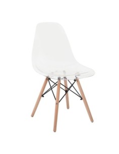 ART Wood Chair PET Clear 2