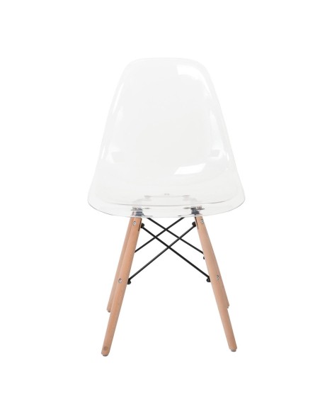 ART Wood Chair PET Clear