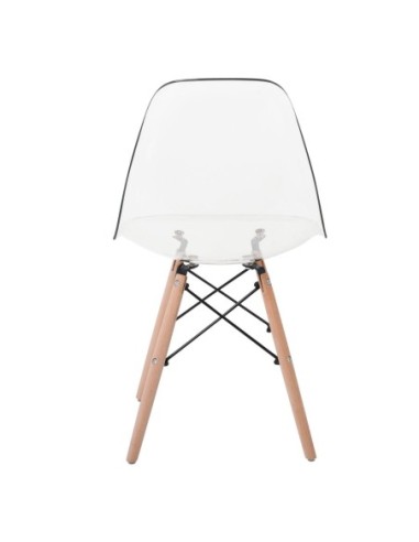 ART Wood Chair PET Clear