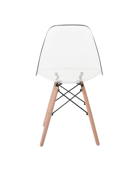 ART Wood Chair PET Clear
