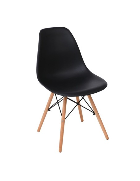 ART Wood Chair PP Black