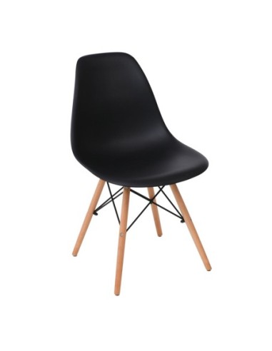 ART Wood Chair PP Black