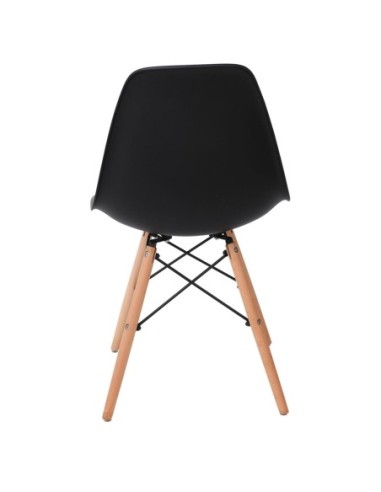 ART Wood Chair PP Black