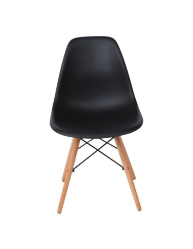 ART Wood Chair PP Black