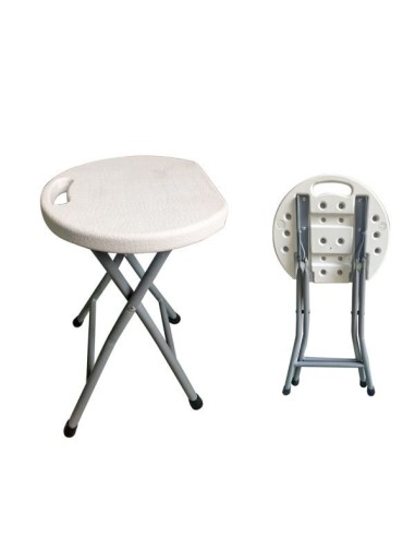 BLOW Hdpe Folding Stool White