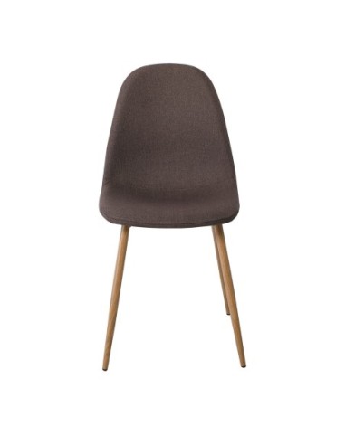CELINA Natural Metal Chair, Gold...