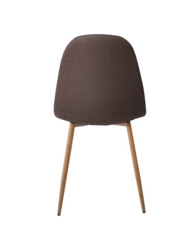 CELINA Natural Metal Chair, Gold...