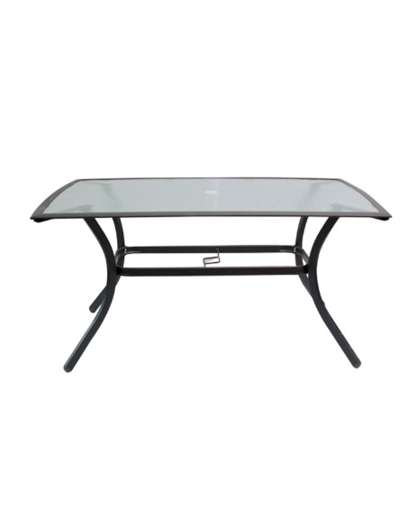 ASTOR Table 150x90cm Metal Anthracite