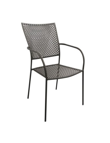 FERIA Armchair Steel Mesh Black