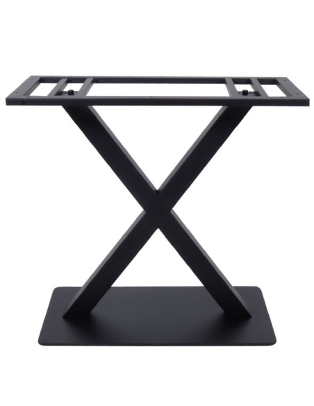 FERRO 70x40cm Steel Base H72cm Black
