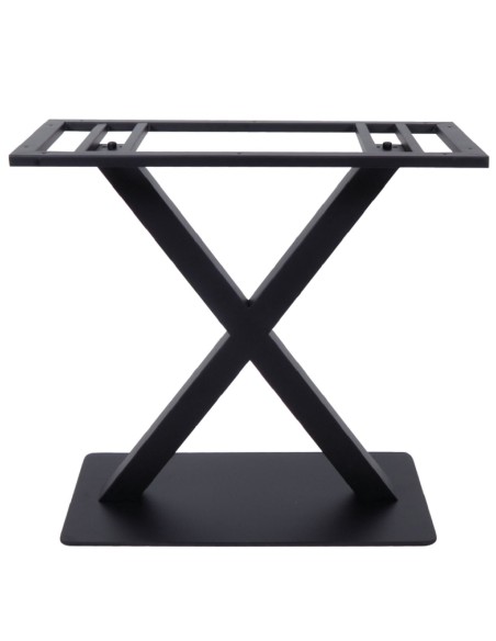 FERRO 70x40cm Steel Base H72cm Black