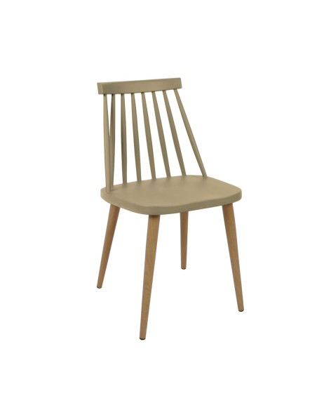 LAVIDA Chair Metal Natural, PP Tortora Beige