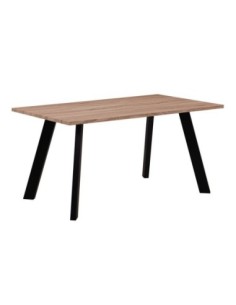 BAXTER Table 120x70cm Sonoma (Black Paint)