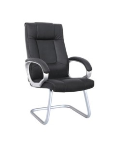 BF6900V Office Visitor Armchair Black Pu