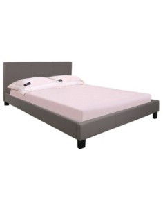 WILTON Bed (for Mattress 150x200cm) Pu Cappuccino