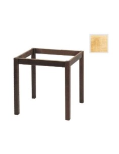 KAFENIOU Table Base 80x80 Unpainted K-D