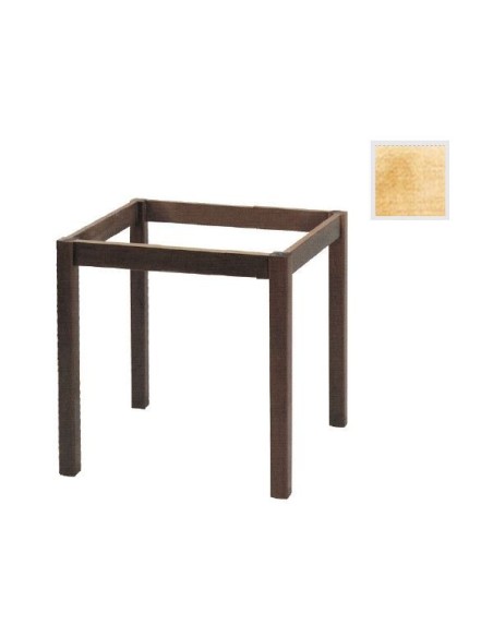 KAFENIOU Table Base 80x80 Unpainted K-D