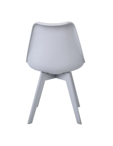 MARTIN-II Chair PP Grey (assembled cushion)