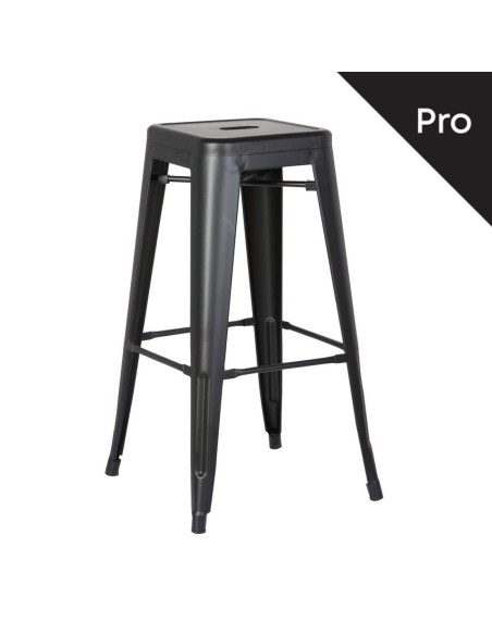 RELIX Bar Stool-Pro Metal Black Matte