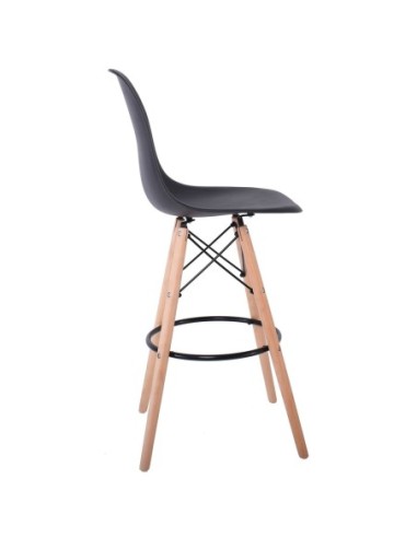 ART Wood Bar Stool PP Black