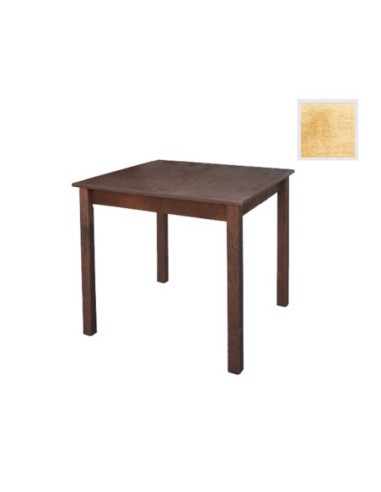 ΤΑVERNA Table 80x80 Unpainted K-D