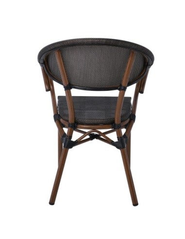 COSTA Armchair Alu Walnut-Textilene...