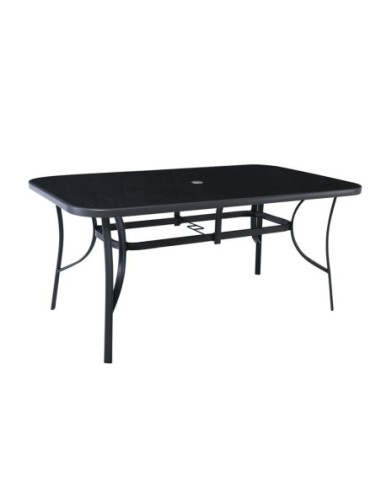 VERONA Table 160x96cm Metal Dark...