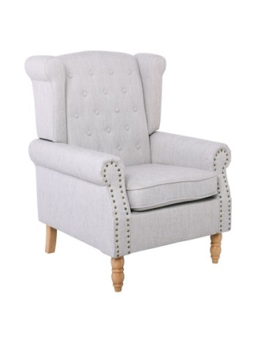 ROSY Armchair Natural - Cream (Ecru)...