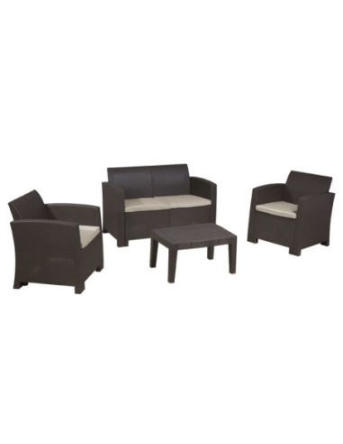 SAVANNA Set K-D (Table+2-Seat Sofa+2...