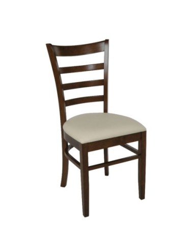 NATURALE Chair Walnut-Pu Ecru