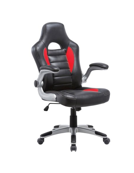 BF7950-A Bucket Manager Armchair Pu Black-Red