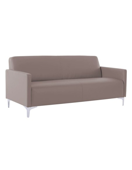 STYLE 3-Seater K-D Sofa Cappuccino Pu