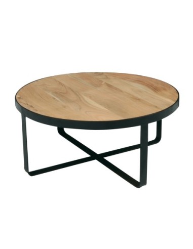 OVEN Coffee Table d.80x35 Acacia...