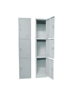 3-LOCKER Metal 38x45x185cm... 2