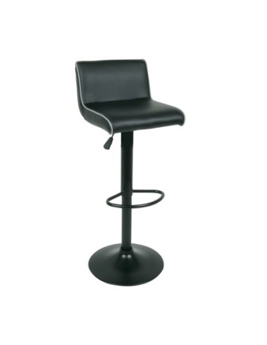 NERO Σκαμπό BAR με Πλάτη, Μέταλλο...