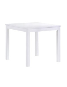 NATURALE Table 80x80cm Mdf White