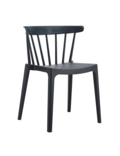WEST Καρέκλα Κήπου - Βεράντας PP-UV Μαύρο