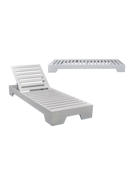 VERANO Ξαπλώστρα (A) Οξιά Άσπρο